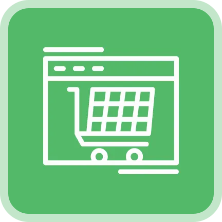 eCommerce Website Design Icon